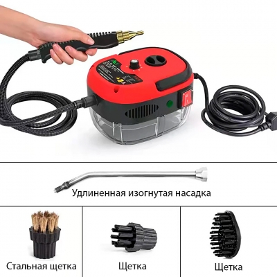 Пароочиститель Barester red 2500 Вт-7