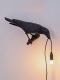 Настенный светильник в форме ворона Raven